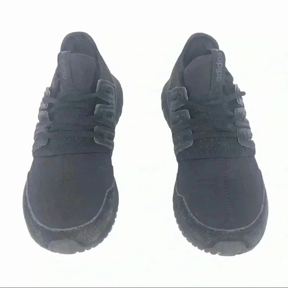 ADIDAS SNEAKERS MENS 5.5 TUBULAR RADICAL CORE BLACK ART S80115 $120 SHOES RETRO - Picture 14 of 16